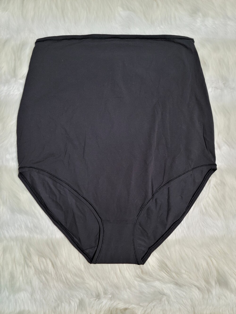 SKIMS Maternity Cotton Jersey High Waisted Brief Black Soot Medium NEW